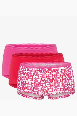 Sloggi Boksertruse med blondekant GO Crush 3-pack