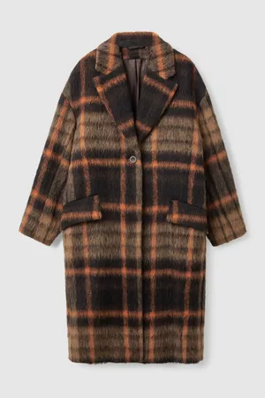 COS TAILORED CHECKED COAT