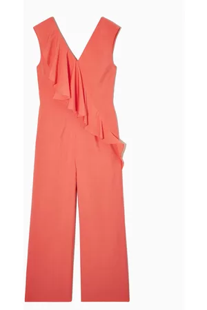 COS RUFFLED JUMPSUIT