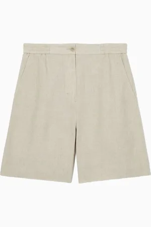 COS ELASTICATED LINEN SHORTS