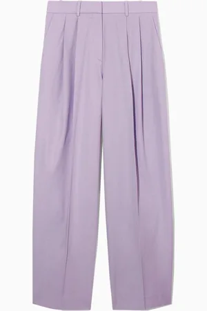 COS RELAXED TAILORED WIDE-LEG TROUSERS