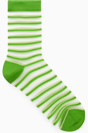 COS DOUBLE-STRIPE MESH SOCKS