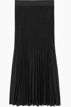 COS PLEATED MIDI SKIRT