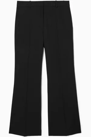 COS REGULAR FLARED WOOL TROUSERS