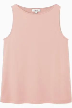 COS BOAT-NECK TANK TOP