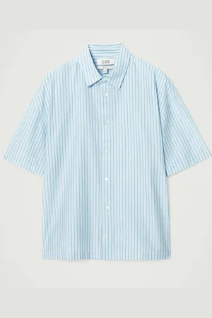 COS RELAXED STRIPED SHORT-SLEEVED SHIRT