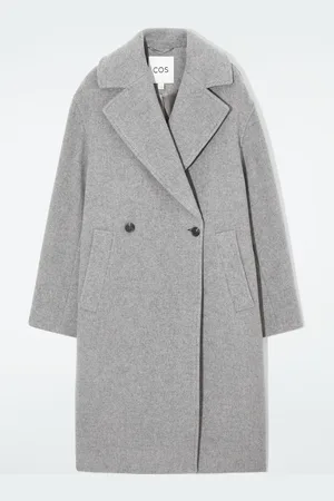 COS OVERSIZED DOUBLE-BREASTED WOOL COAT
