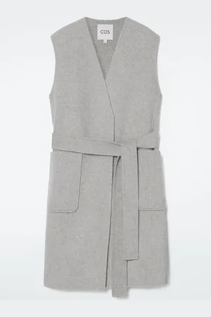 COS LONGLINE DOUBLE-FACED WOOL WAISTCOAT