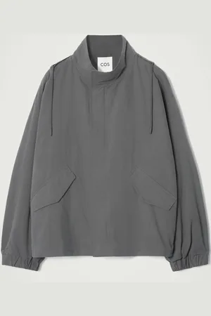 COS HOODED BOMBER JACKET