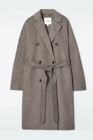 COS OVERSIZED DOUBLE-BREASTED WOOL COAT