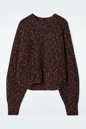 COS FLECKED MERINO WOOL JUMPER