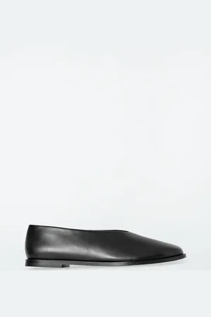 COS LEATHER BALLET FLATS