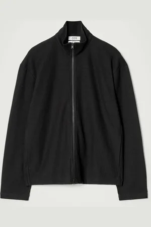 COS RIBBED JERSEY TRACK JACKET