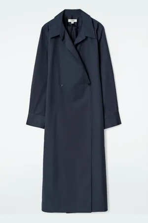 COS DOUBLE-BREASTED MIDI SHIRT DRESS