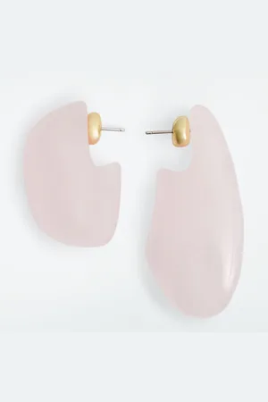 COS MISMATCHED PEBBLE EARRINGS