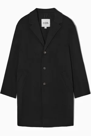 COS RELAXED-FIT DOUBLE-FACED WOOL COAT