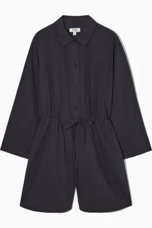 COS LONG-SLEEVED POPLIN PLAYSUIT