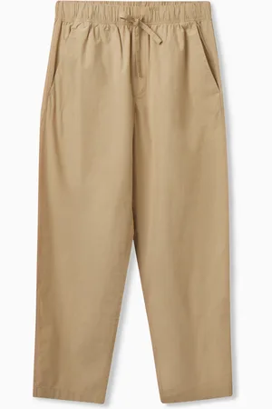 COS RELAXED-FIT TAPERED TROUSERS