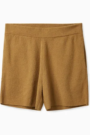 COS ELASTICATED BOUCLÉ SHORTS
