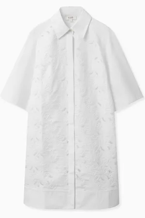 COS FIL COUPÉ SHIRT DRESS