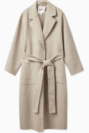 COS BELTED WRAP COAT