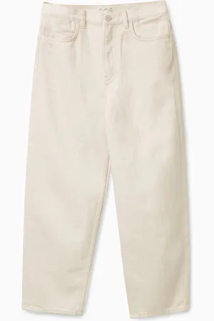 COS BARREL-LEG HIGH-RISE JEANS