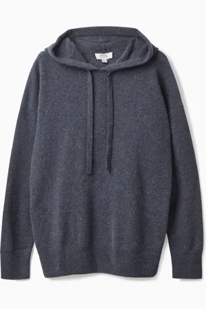COS RELAXED-FIT CASHMERE HOODIE