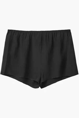 COS CRINKLED SILK PYJAMA SHORTS