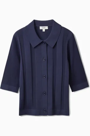 COS SHORT SLEEVE KNITTED CARDIGAN