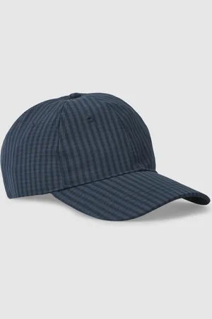 COS CHECKED WOOL CAP