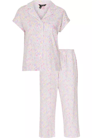 Lauren Ralph Lauren Pyjamas LRL S/S Notch Collar Capri PJ Set