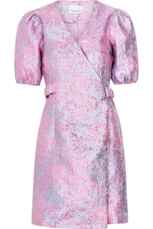 Noella Omslagskjole Neva Jacquard Belt Dress