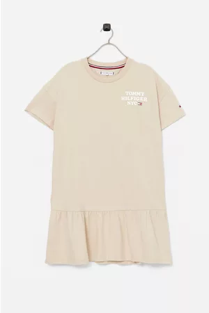 Tommy Hilfiger Dame Strikkede kjoler - Kjole Tommy NYC Knit Dress S/S
