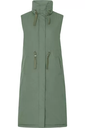 VILA Vest viAlin S/S Highneck Long Waistcoat