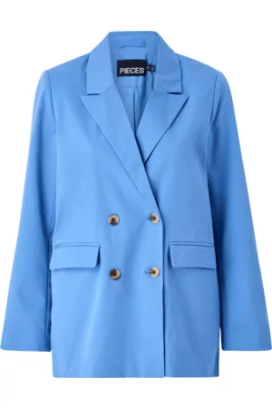 Pieces Blazer pcThelma LS Oversize Blazer - Blå