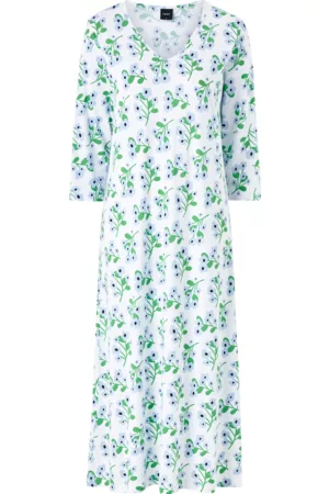 Nanso Nattkjole Ladies Long Nightgown Sanelma - Grønn