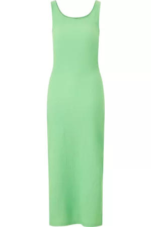 Pieces Maxikjole pcLuna SL Maxi Dress - Grønn