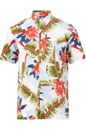 Superdry Skjorte Vintage Hawaiian S/S Shirt - Grønn