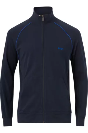 HUGO BOSS Herre Collegegensere - Collegegenser Mix&Match Jacket Z - Blå