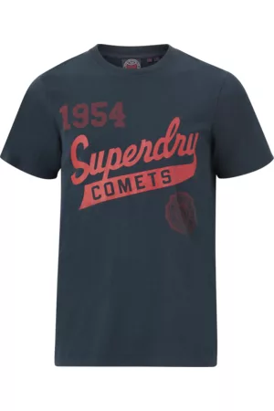Superdry Herre Vintage skjorter - T-skjorte Vintage Home Run Tee - Blå