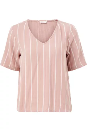 ONLY Dame Bluser - Bluse onlNora S/S Top - Rosa