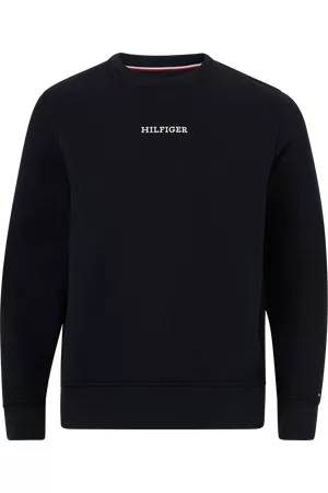 Tommy Hilfiger Herre Sweatshirts - Collegegenser Monotype Sweatshirt - Blå - 2XL