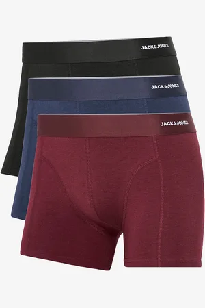 JACK & JONES Boksershorts jacBasic Bamboo Trunks 3-pakning