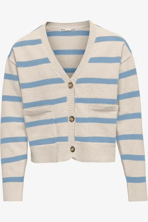 ONLY Kardigan kogAma LS Stripe V-neck Cardigan KN