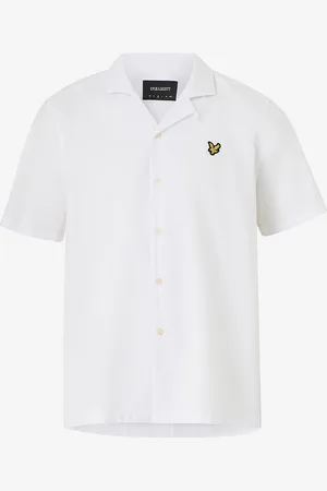 Lyle & Scott Skjorte Cotton Poplin Resort Sleeve