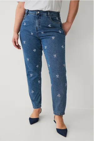 Zizzi Jeans Jelena Cropped Mille Jeans