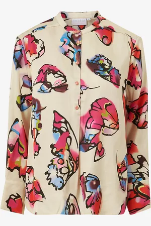 Coster Copenhagen Bluse Butterfly Print