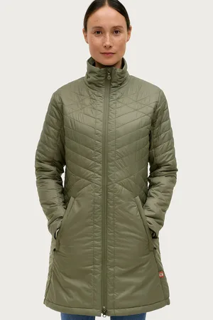 AHKKA Parkas Light Weight Quilted Parka W