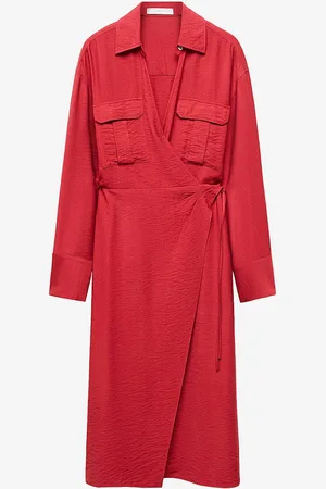 MANGO Omslagskjole Dress Maria