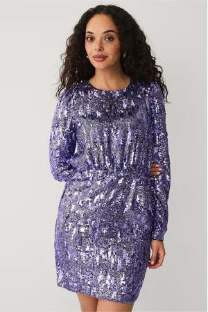 SELECTED Kjole slfAri-Colyn LS Short Sequins Dress